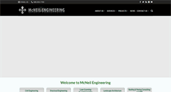 Desktop Screenshot of mcneilengineering.com